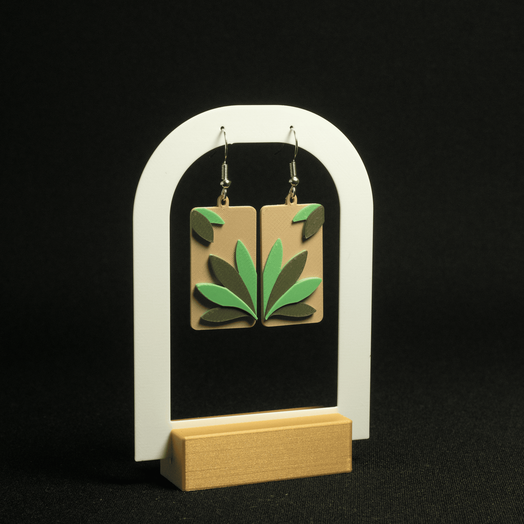 Verdure | Dangling Floral Earrings