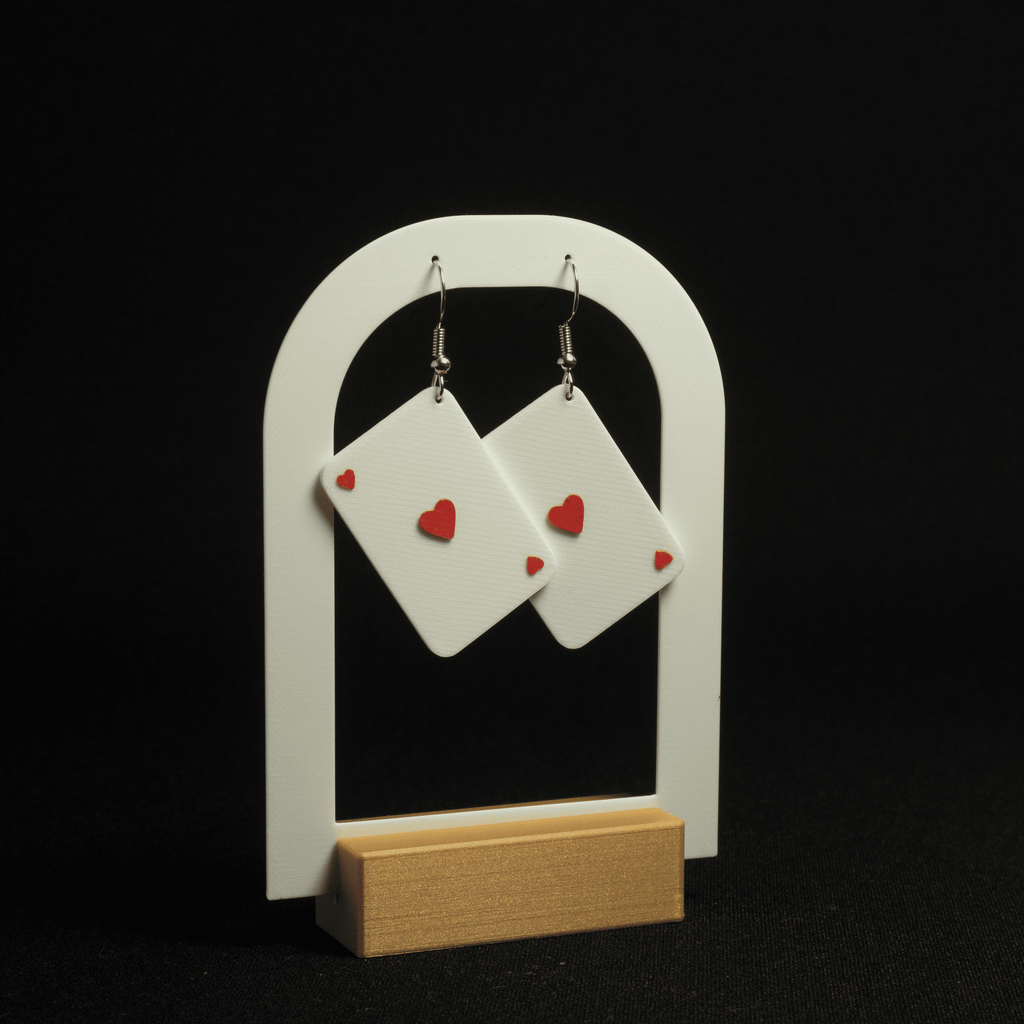 Deck of Love | Dangling Playing Card Earrings