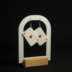 Deck of Love | Dangling Playing Card Earrings