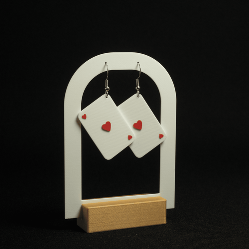 Deck of Love | Dangling Playing Card Earrings