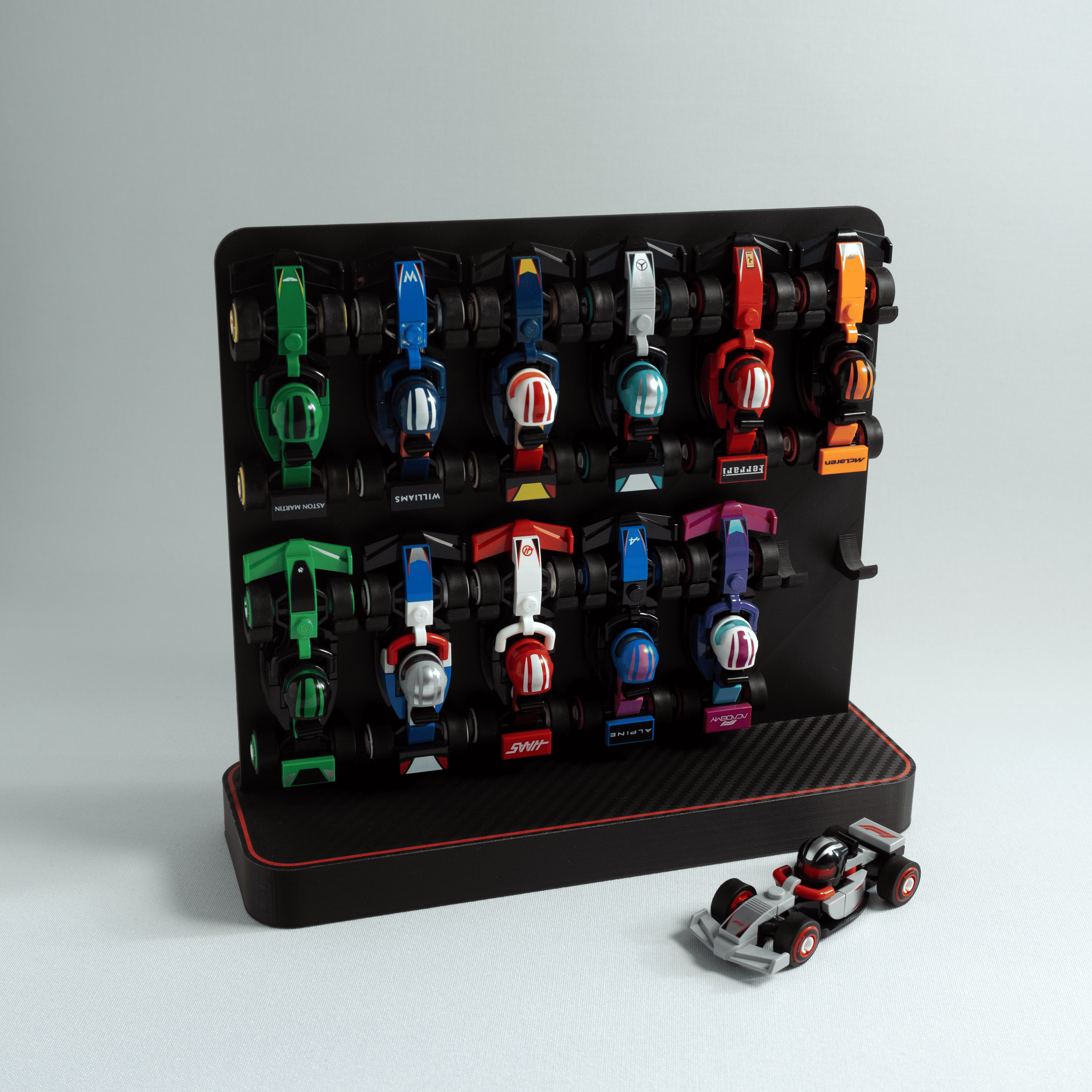 Display Stand For LEGO® F1 Mini Cars