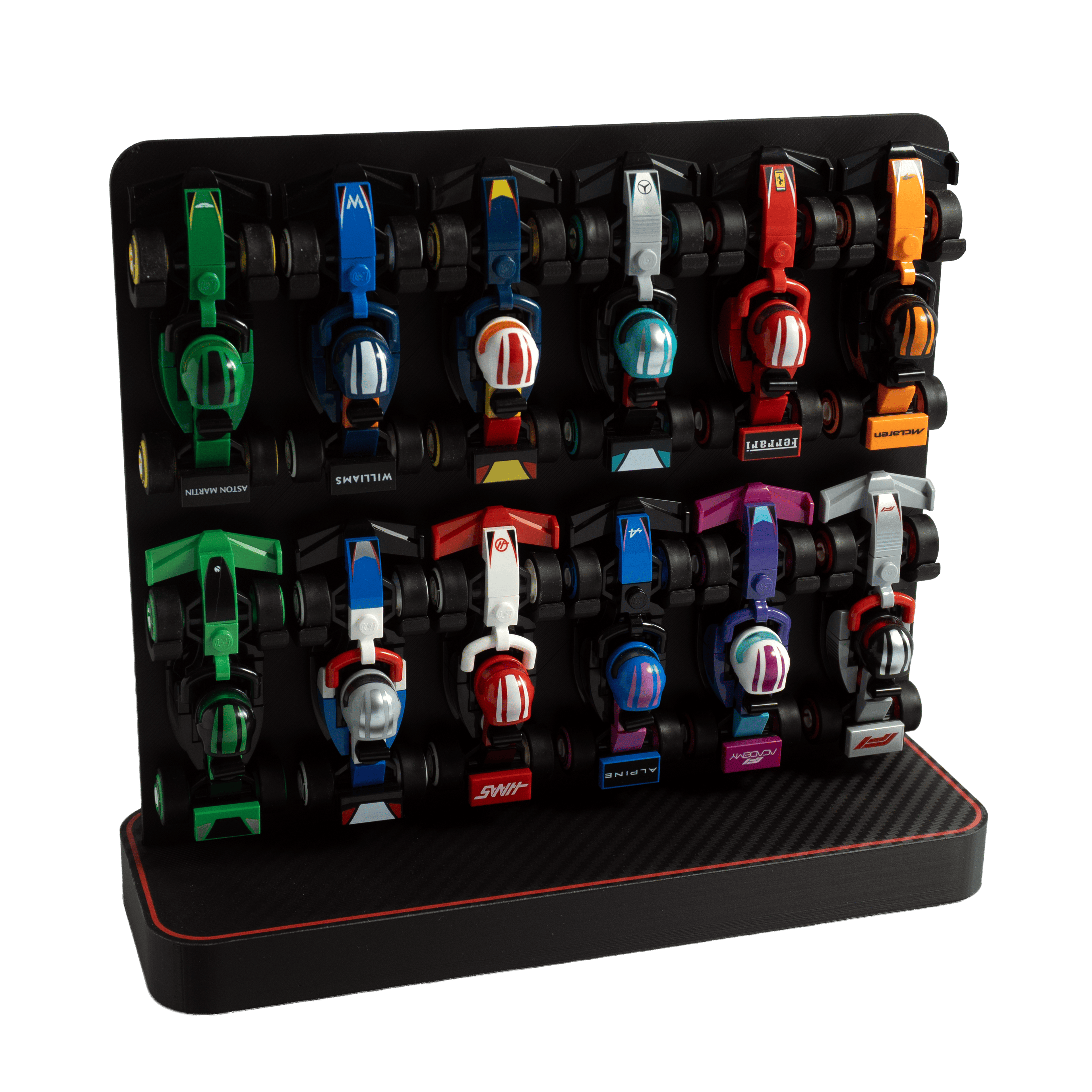 Display Stand For LEGO® F1 Mini Cars