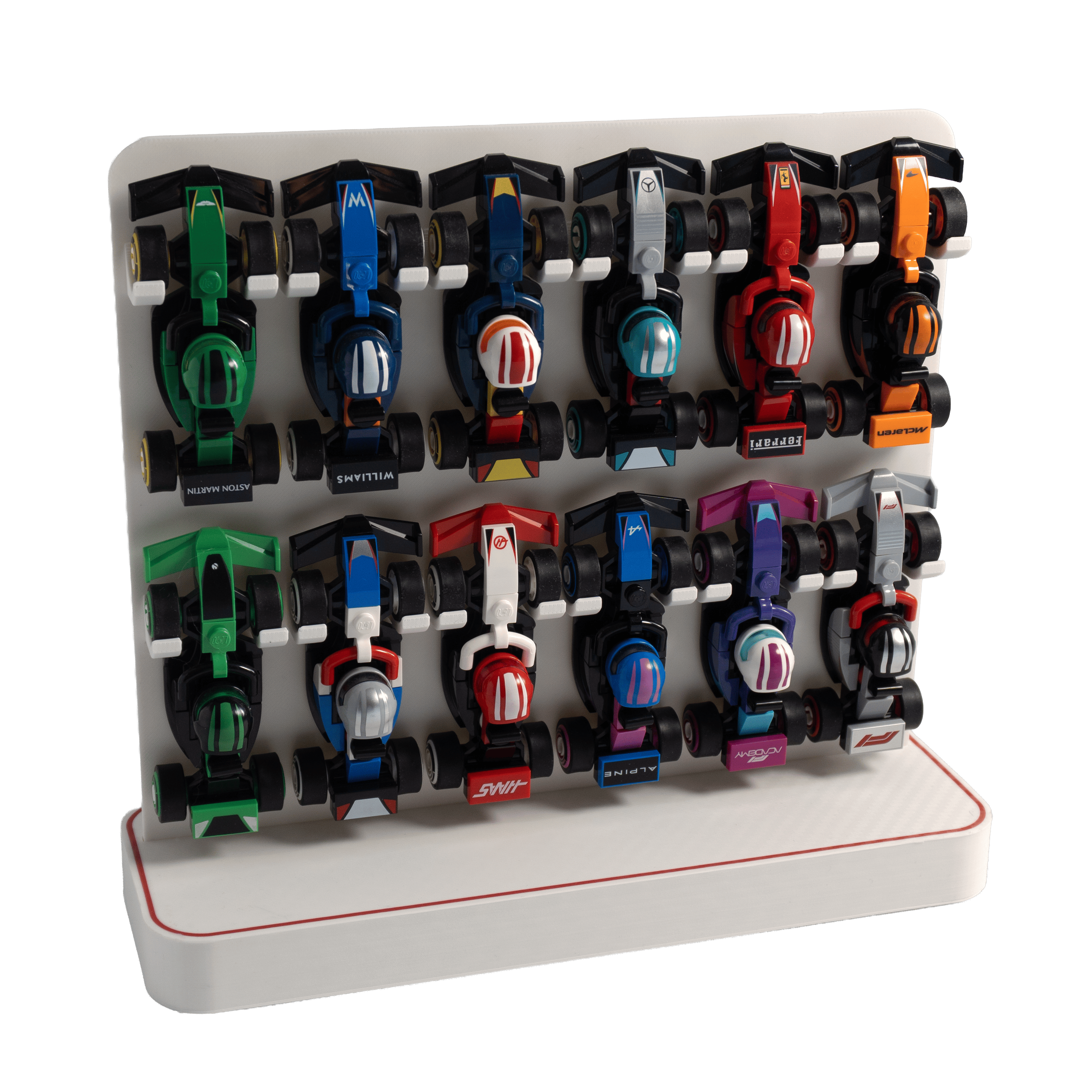 Display Stand For LEGO® F1 Mini Cars