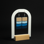 Le Onde | Dangling Wave Earrings